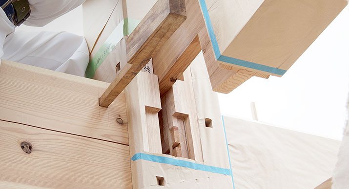 Japans vakmanschap houtconstructies timmerman