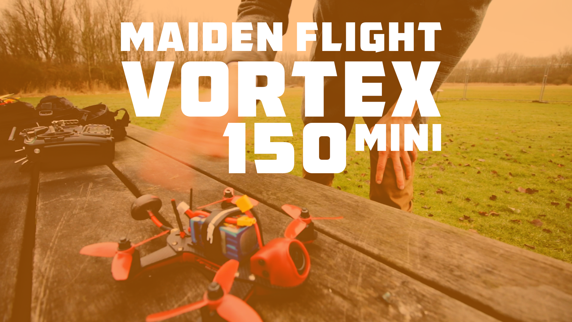 maiden flight Vortex 150 mini