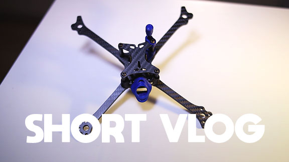 Constructie en gewicht van DRUID Two Lightweight Drone Racing Frame - SHORT VLOG #116
