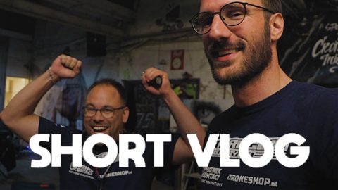 Winnen met DJI FPV en nieuwe piloot bij het team - SHORT VLOG #111@0,3x